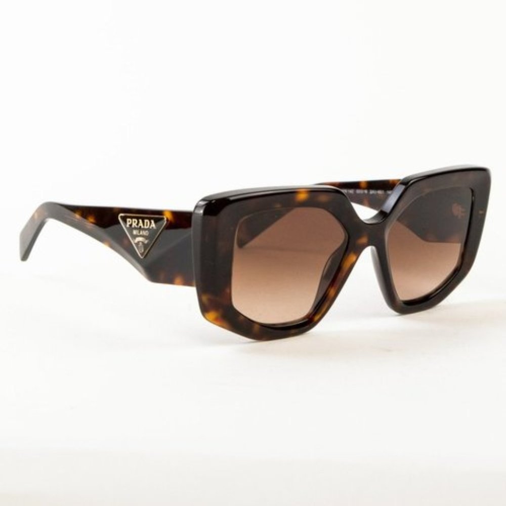 Prada SPR 14Z Symbole Tortoise Sunglasses